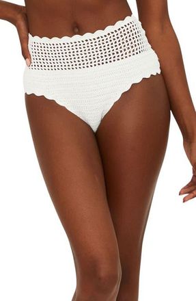 Beach Riot Wyatt Bikini Bottoms in White at Nordstrom, Size X-Small