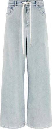 Maison Margiela Wide-leg Jeans - Dames - Loose Fit Jeans - Blauw - W26 - Katoen - Jeans