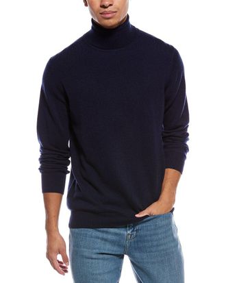 Brodie Classic Wool & Cashmere-Blend Turtleneck Sweater