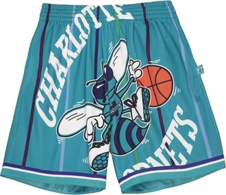 Mitchell & Ness x NBA Big Face Shorts Charlotte Hornets SHORBW19147-CHOHRBL