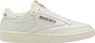 Reebok Men Club C 85 Vintage Sneaker, Chalk/Alabaster/Maroon, 3.5
