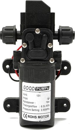 OEM Bomba De Agua De Alta Presi&oacute;n De 12 V Cc, 6 L/min, Autocebante, Interruptor Autom&aacute;tico Para Lavado De Coches, Navegaci&oacute;n Y Riego De Jardines - Nazalus