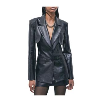 Patrizia Pepe Chaqueta con revestimiento de doble capa - Jackets - Mujer - Negro - XL