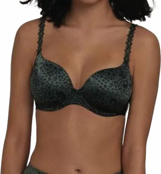 Anita Joy Underwire Bra With Moulded Cups In Anthracite