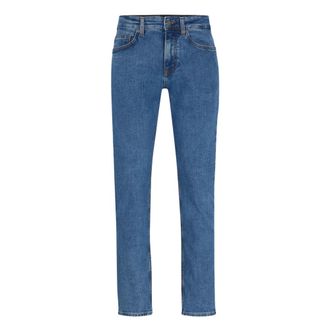 HUGO BOSS Slim Fit Jeans, male, Blue, W36, Delaware Jean Slim