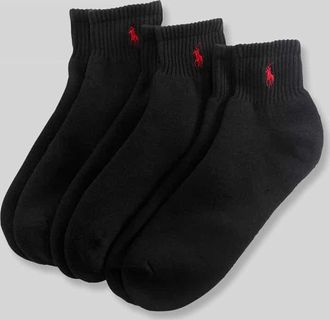 Ralph Lauren Socken aus Baumwoll-Mix im 3er Pack in Black, Gr&ouml;&szlig;e 40-46