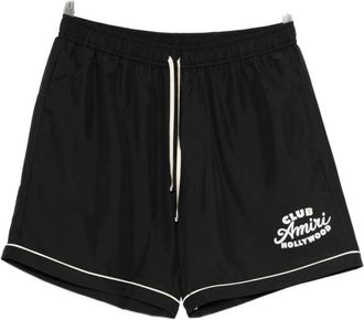 Amiri Heren, Korte broeken, Zwart, Maat: M Zijde