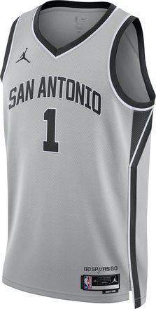 Nike Jordan San Antonio Spurs 2025/26 Statement Edition Nike Mens Dri-FIT NBA Swingman Jersey in Grey | HM4882-007