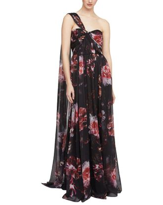 Halston Heritage Lina Chiffon Gown