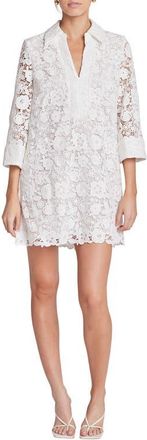 English Factory Guipure Lace Minidress in White at Nordstrom, Size X-Small