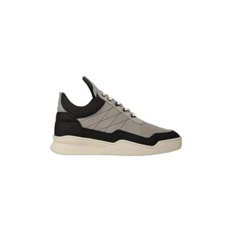 Filling Pieces Schoenen, Heren, Grijs, 43 EU, Leer, Low Top