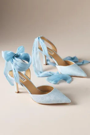 Badgley Mischka Blaze II Sequin Wrap Pumps