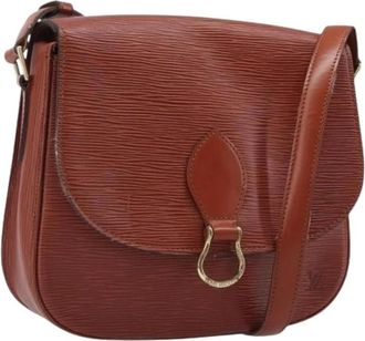 Louis Vuitton Pre-owned Epi Leather Cross Body Bag - Dames - Vintage Schoudertas - Bruin - ONE Size - Leer - Vintage
