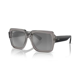 Ray-Ban Sunglasses, unisex, Gray, 54 MM, Polarized Unisex Magellan Sunglasses Trendy Oversize