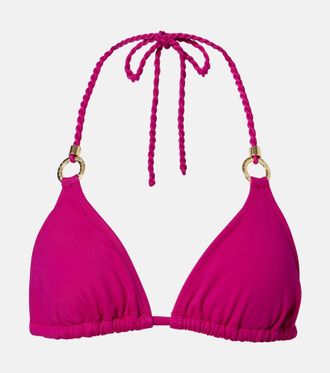 Heidi Klein Ithaca embellished bikini top