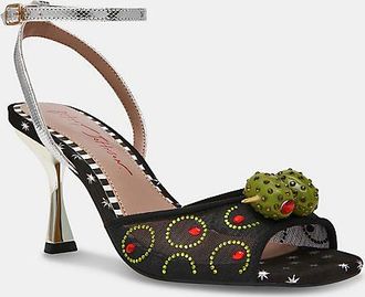Betsey Johnson Martini Strappy Heeled Sandals