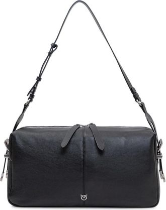 Pinko Shoulder Bags, female, Black, Size: ONE SIZE 24 Big Vitello New