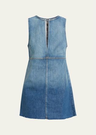 Re/Done Tate Denim Mini Dress