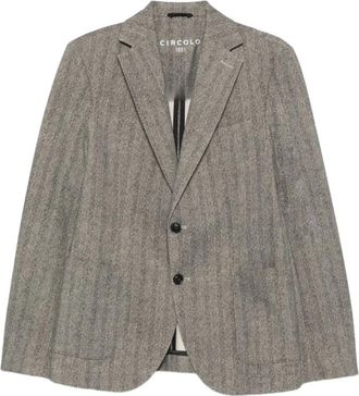 Circolo 1901 Cn 5422 Blazer - Heren - Blazers - Grijs - L - Jassen