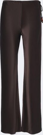 Sir. Gabriete silk wide-leg pants
