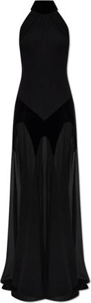 Alexander McQueen Dames, Jurken, Zwart, Maat: XS Zijde