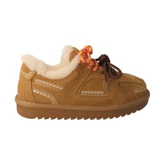 De Siena shoes Sneakers, female, Brown, 4 UK, Suede Sneaker