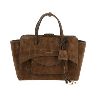 Hidesins Dames, Tassen, Bruin, Maat: ONE Size Su&egrave;de