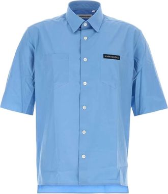 Namacheko Camicia con taschino - Blu