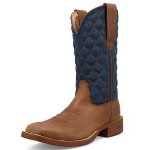 Twisted X Boots Womens Tech X Airlite Cellstretch Shaft Western Boot In Ginger/indigo