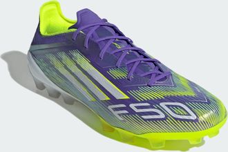 adidas adidas Performance Unisex F50 Elite 2G/3G Artificial Grass Boots - Purple - Size UK 10.5