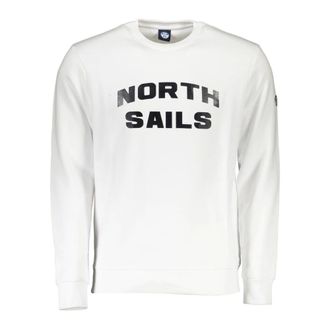 North Sails Hombre, Sudaderas, Blanco, Talla: XL