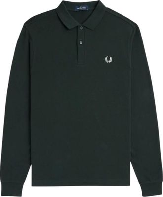 Fred Perry Klassiek Poloshirt in Diverse Kleuren - Heren - Polos - Groen - S - Tops