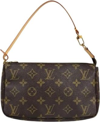 Louis Vuitton Pre-owned Mini Bags, female, Brown, Size: ONE SIZE Pre-owned Vintage Monogram Mini Bag