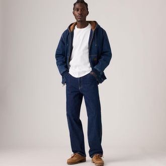Levi's 568 Loose Straight Carpenter Jeans - Mens - 27X30 - Medium Wash / Turn it Around Denim