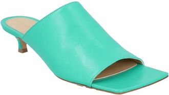 Bottega Veneta Slipper & Pantoletten - Stretch Mule Turquoise - Gr. 36 (EU) - in Grün - für Damen