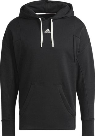 adidas Mens adidas Logo Printing Hooded Long Sleeves Black HC3479