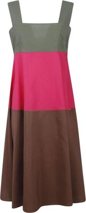 Marni Colourblock Jurk - Dames - Casual kleedjes - Veelkleurig - 2XS - Kleedjes