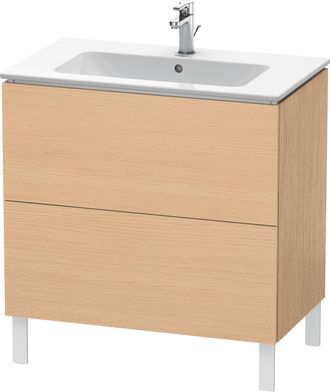 Duravit Duravit L-cube Mueble Bajo Lavabo, Vertical, 2 Extra&iacute;bles
