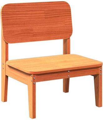 vidaXL Garden Chair Wax Brown 60x52.5x72 cm Solid Wood Pine vidaXL