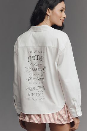 Maeve The Shrunken Bennet Buttondown Shirt by Maeve