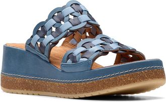 Clarks Kassanda Mule Leather Sandal