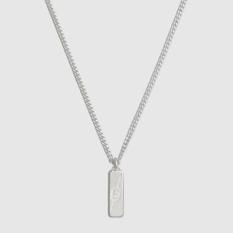 Gucci Diagonal Interlocking G Necklace
