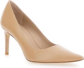 Stuart Weitzman Womens Leather Pumps Pink