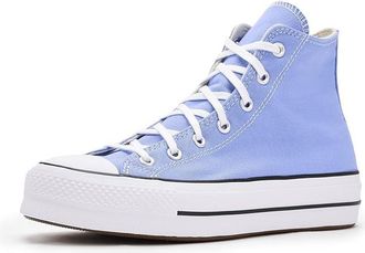 Converse Chuck Taylor All Star Lift Platform High-Top Womens Shoes Very Peri/White/Black : 10.5 B - Medium, Canvas/Rubber