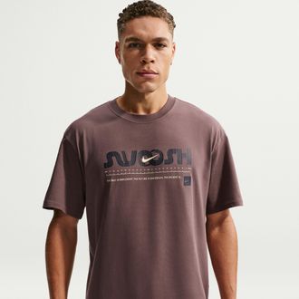 Nike Mens Training T-Shirt in Purple | IH1963-502