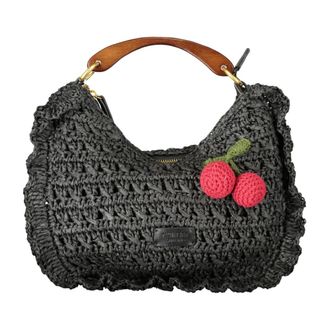 Twinset Handbags, female, Black, Size: ONE SIZE 1-Handle Bag