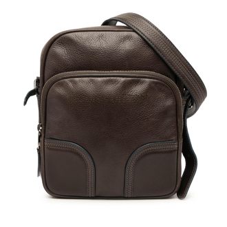 Louis Vuitton Pre-owned Womens Leather Bequia Trotter Mm - Dark Brown - One Size