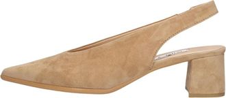 Notre-V Schoenen, Dames, Beige, 37 EU, Su&egrave;de, 41903 Slingbacks
