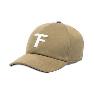 Tom Ford Logo Canvas Baseball Cap