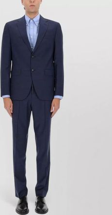 HUGO BOSS virgin wool regular-fit single-breasted suit
